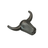 Caja con 25 piezas de Perchero de Aleación de Zinc S-9553 Gris Perla