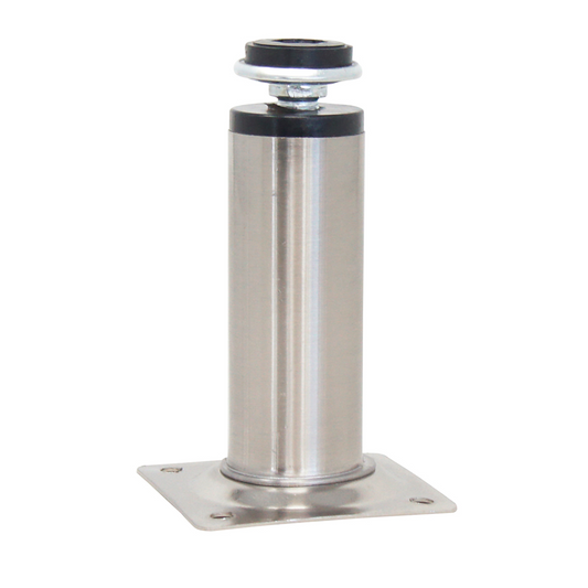 Caja con 20 piezas de Pata de Sofá 100mm ACERO
