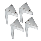 Caja con 20 piezas de Pata de Sofá 170mm ACERO