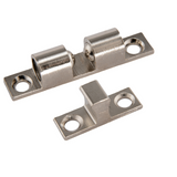 Caja con 100 piezas de Broche Doble Bala 40 mm Níquel