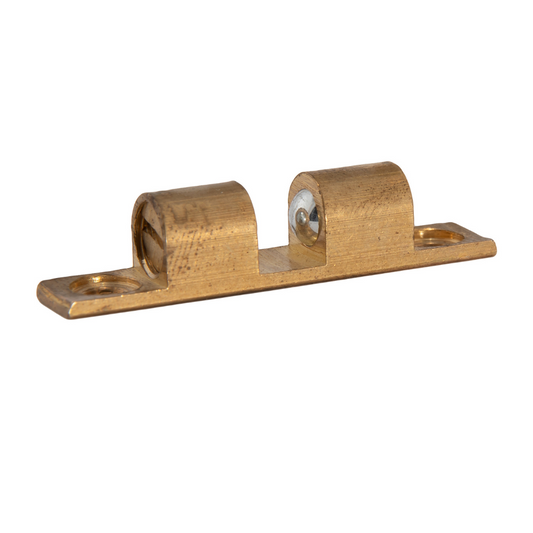 Caja con 100 piezas de Broche Doble Bala 40 mm Latón