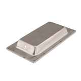 Caja con 10 piezas de Jaladera para embutir Aluminio Rectangular