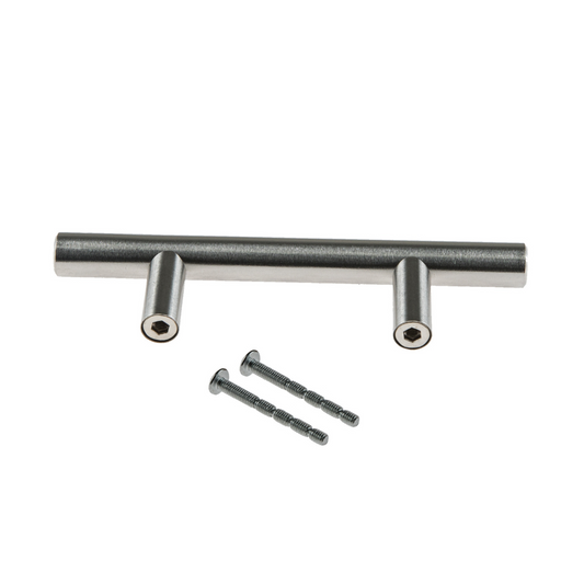 Caja con 50 piezas de Jaladera de Barra Hueca T116-H2