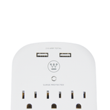 Multicontacto de pared con usb