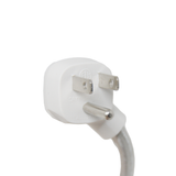 Extensión eléctrica usb de 2.7 metros con 3 contactos tipo cordón (gris)